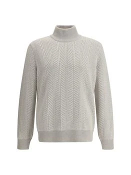 Brunello Cucinelli | Brunello Cucinelli Turtleneck Long Sleeved Sweater
