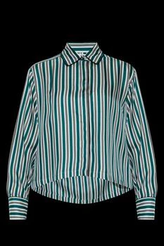 Max Mara | Max Mara Brama Striped Button-Up Shirt