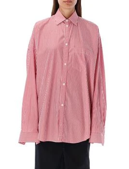 Balenciaga | Balenciaga Striped Oversized Shirt
