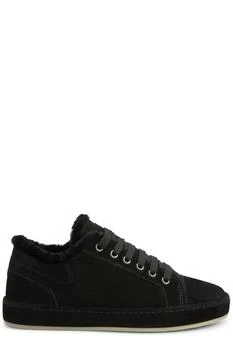 Giuseppe Zanotti Gz City Shearling Low Top Sneakers