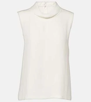 Valentino | Silk georgette top