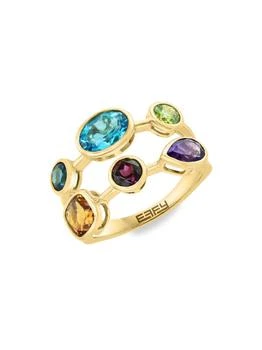 Effy | 14K Yellow Gold Multi Stone Ring