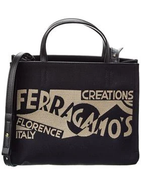 Salvatore Ferragamo | Ferragamo Logo Leather-Trim Tote