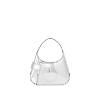 Salvatore Ferragamo | Mini Metallic Arch Shoulder Bag
