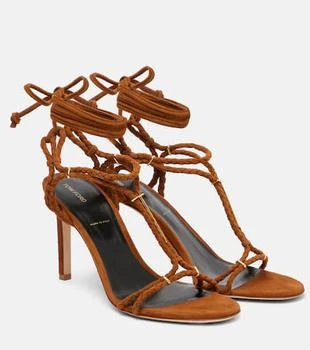 Tom Ford | 85 woven suede sandals