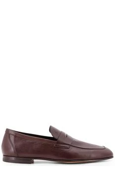 Tod's | Tod's Round Toe Slip-On Loafers