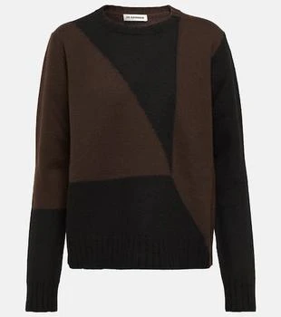 Jil Sander | Intarsia virgin wool sweater