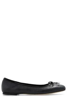 Jimmy Choo | Jimmy Choo Elme Bow Embellished Ballet Flats