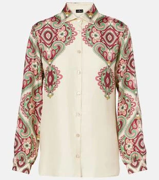 ETRO | Printed silk shirt