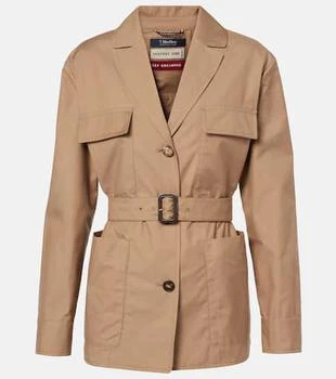 Max Mara | Giulia technical cotton-blend twill jacket