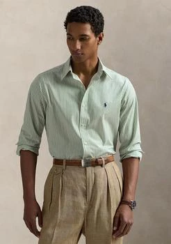 Ralph Lauren Classic Fit Striped Stretch Poplin Shirt