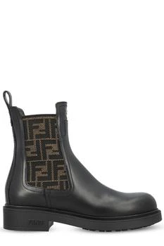 Fendi | Fendi Filo FF Jacquard Ankle Boots