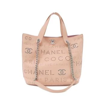 Chanel | Tweed Leather Handbag (Pre-Owned)