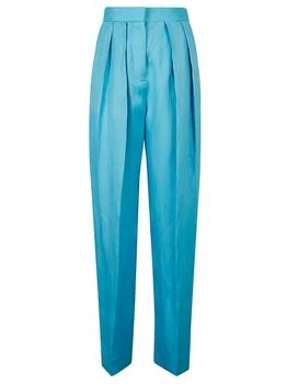 Stella McCartney | Stella McCartney Pleated Straight Leg Trousers
