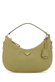Prada | Prada Triangle-Logo Zipped Shoulder Bag