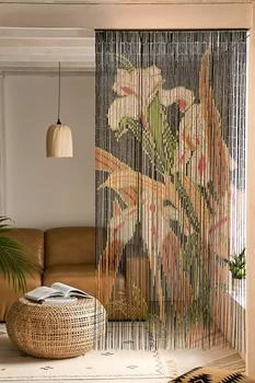 Iris Bamboo Beaded Curtain