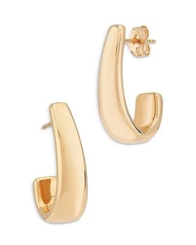 Bloomingdale's | J Hoop Earrings in 14K Yellow Gold