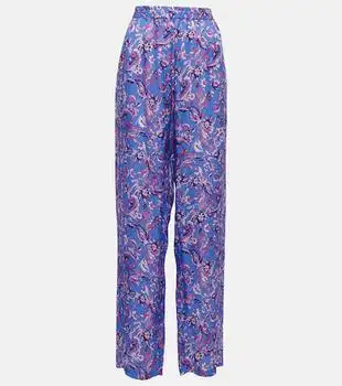 Isabel Marant | Piera printed silk-blend pants