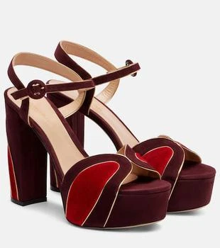 Gianvito Rossi | 125 suede platform sandals
