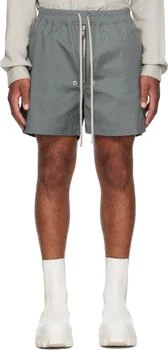 Rick Owens | Gray Concordians Bela Boxer Shorts