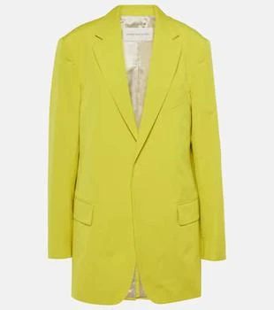 Dries Van Noten | Oversized cotton poplin blazer