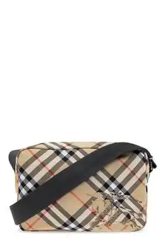 Burberry | Burberry Vintage Check Equestrian Knight Motif Messenger Bag