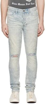 Blue Van Winkle Stencil Legacy Jeans