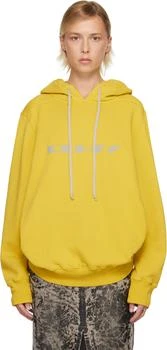 Rick Owens | Yellow Concordians Oversized Hoodie