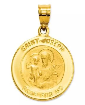 Macy's | 14k Gold Charm, Saint Joseph Medal Charm