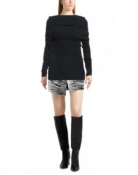 Salvatore Ferragamo | Women's Long Sleeve Knit Top In Black