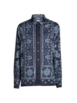 ETRO | Paisley Cotton Button-Front Shirt