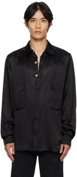 Rick Owens | Black Concordians Fogpocket Outer Shirt