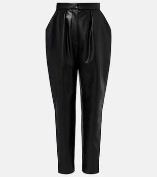Balmain | High-rise tapered pants