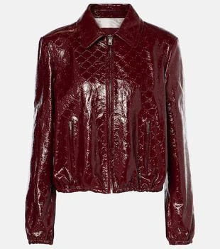 Gucci | Leather bomber jacket