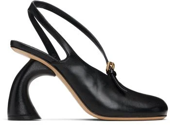 Dries Van Noten | Black Cutout Heels