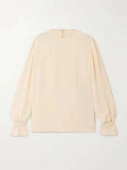 Valentino | Ruffled Silk Blouse  - IT36