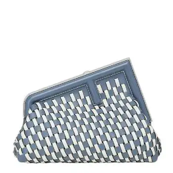 Fendi | Fendi Detachable Strap Hand Woven Clutch