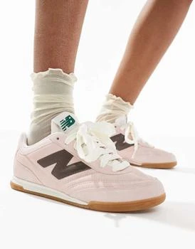 New Balance RC42 trainers in pink and brown with gumsole - exclusive to ASOS