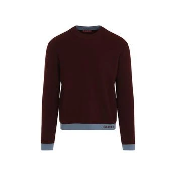 Gucci | Gucci Logo Detailed Crewneck Sweater