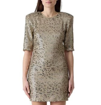 Versace | Versace Jeans Couture Cut-Out Detailed Crewneck Dress