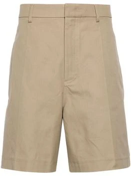 Valentino | Beige Cotton Twill Weave Shorts
