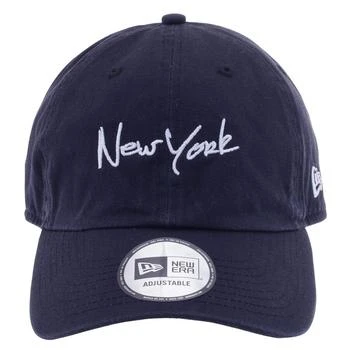 New Era Navy New York Script Classic Cap