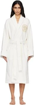 Versace | White Medusa Gala Bathrobe