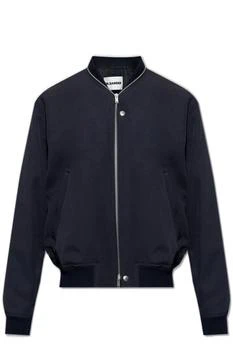 Jil Sander | Jil Sander Zip-Up Long-Sleeved Bomber Jacket