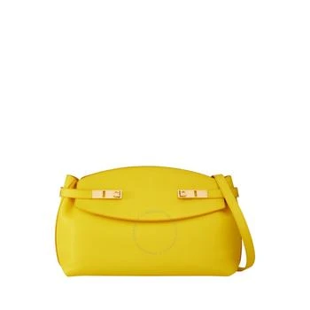 Salvatore Ferragamo | Hug Gancini-Buckled Calfskin Shoulder Bag