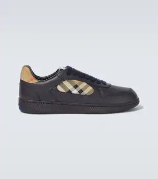 Burberry | Terrace Burberry Check leather sneakers