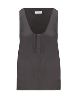 Yves Saint Laurent | Saint Laurent Henley U-Neck Top