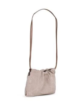 Brunello Cucinelli | Brunello Cucinelli Gathered Suede Shoulder Bag