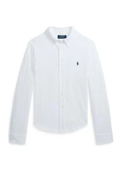 Ralph Lauren Boys 8-20 Featherweight Cotton Mesh Shirt