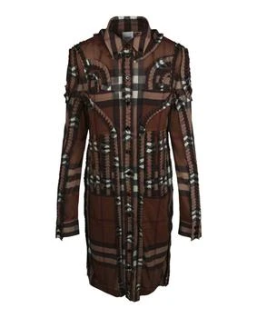 Burberry | Pleated Button-down Shirt Dress
